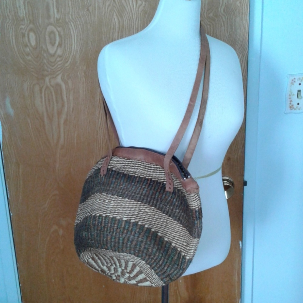 New in bag handmade Woven handbag